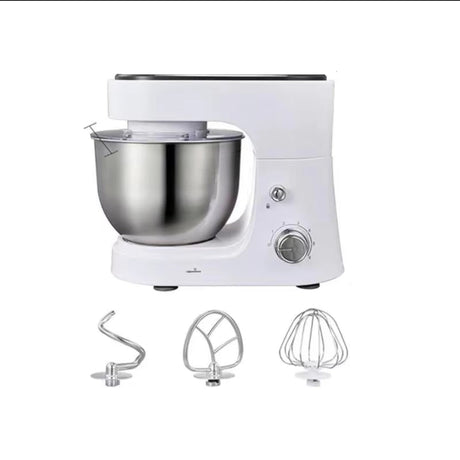 Stand Mixer 1500W Powerful Motor 4.5L Capacity 6 Speed Levels Low Noise Pop Up Design with Detachable Mixing Bowl