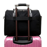 Travel Duffle Bag |Compact & Lightweight Oxford Duffel, 42x28x20cm, Available in Wine Red, Black, Navy Blue, and Purple- Furaha Finds Kenya