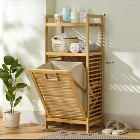 Bamboo Bathroom Organizer- Furaha Finds Kenya