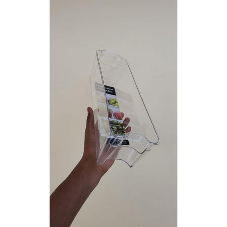 Long Acrylic Fridge and Shelves Open Storage Containers Transparent Organizers for Kitchen, Pantry, and Shelving- Furaha Finds Kenya