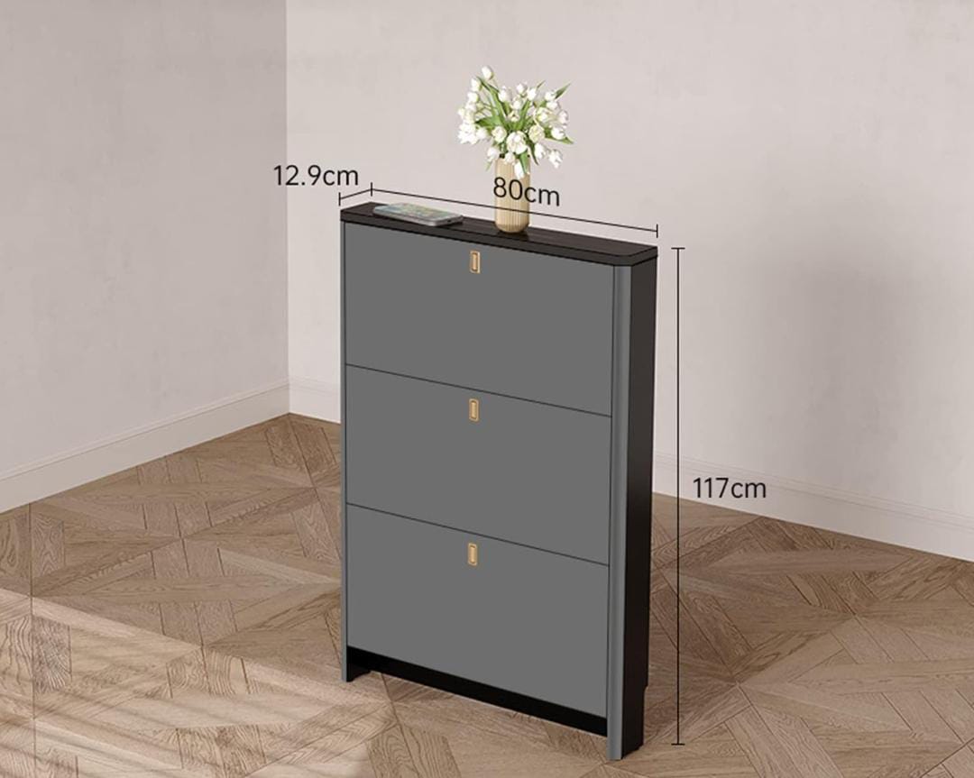 Furaha Finds Deep Shoe Rack for Big Foot Shoes,Ideal for Large Footwear Storage