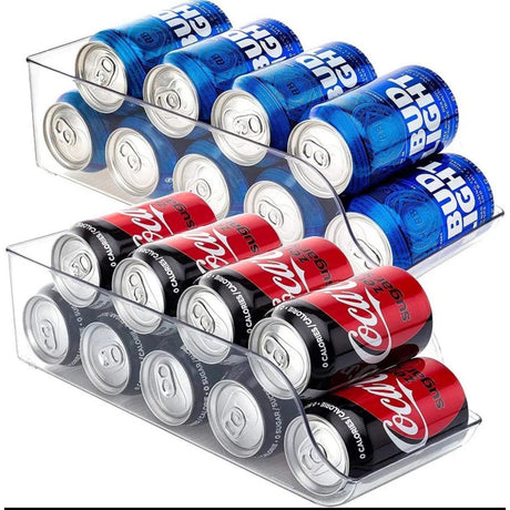 Fridge Can Organizer Space Saving Beverage Holder for Easy Storage and Organization- Furaha Finds Kenya