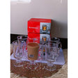 Heat-Resistant Thickened Glass Irish Coffee Cups Transparent, Durable Glassware for Hot Drinks- Furaha Finds Kenya