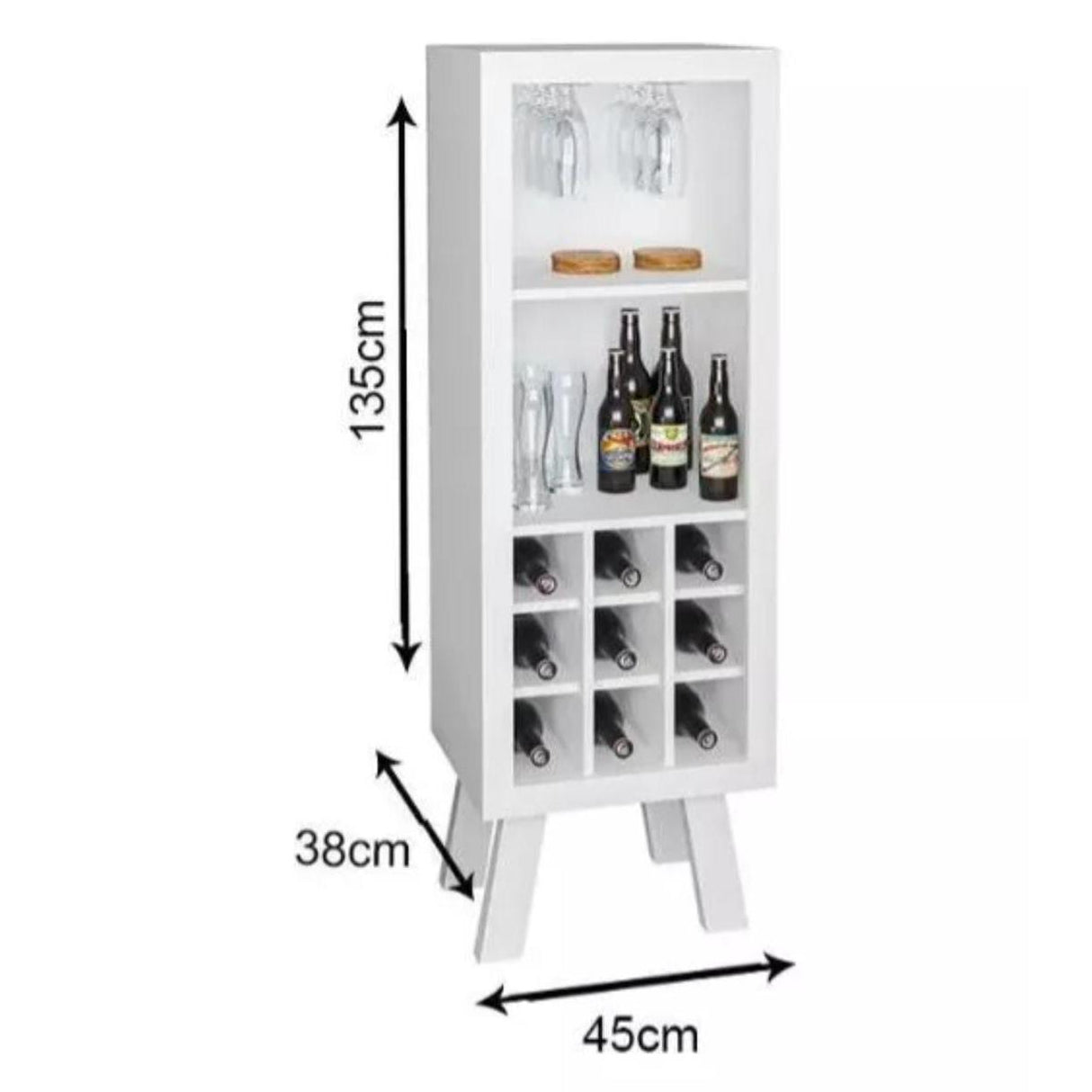 Elegant Wine Cellar Functional and Stylish Wine Storage Solution for Any Environment.