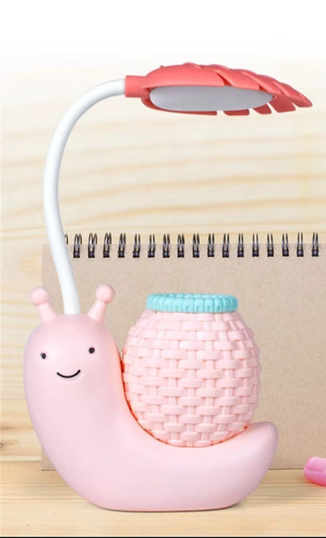 Furaha Finds Children's Cartoon LED Snail Desk Lamp 