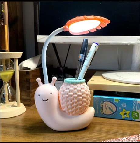 Furaha Finds Children's Cartoon LED Snail Desk Lamp 