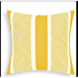 Abstract Decorative Throw Pillow Covers 45x45cm Stylish Home Accepts