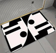 Furaha Finds anti slip door bath mat