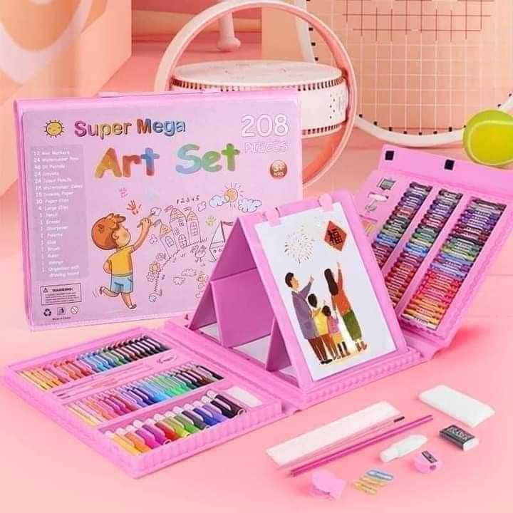 208 PCS Kids Coloring Art Pen Set