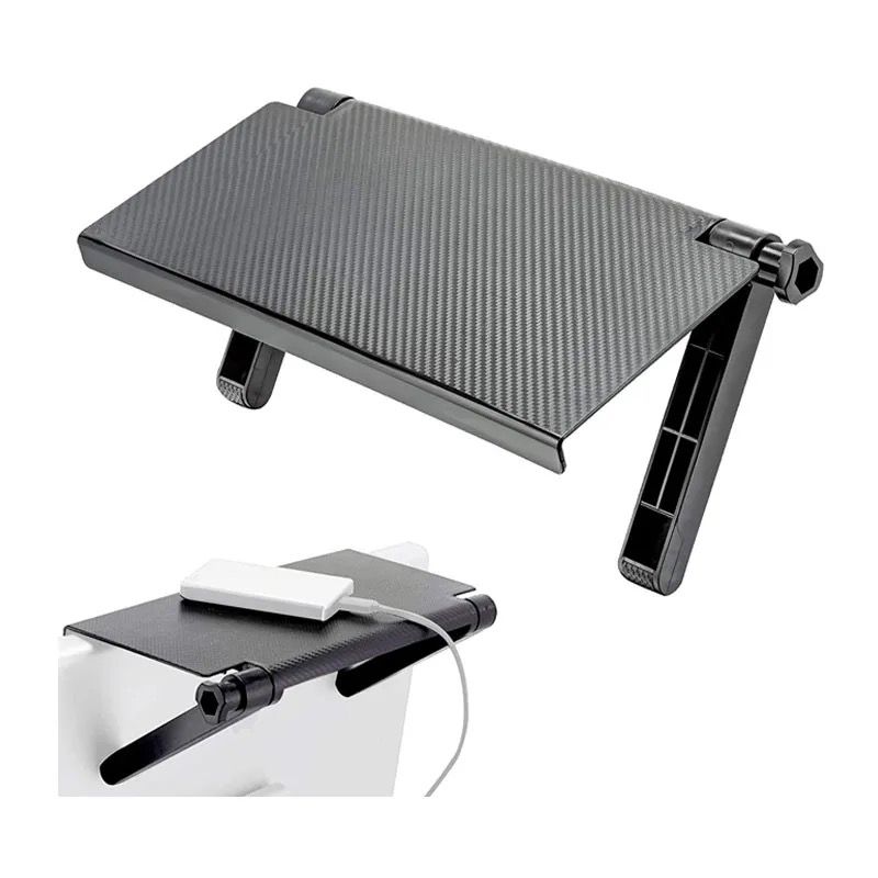 Furaha Finds Adjustable Screen/TV Caddy Shelf Top screen shelf mount for extra storage, compatible with flat screen TVs and monitors, tool free installation.