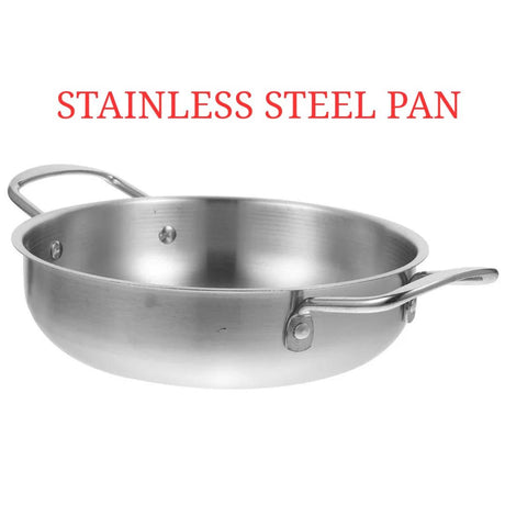 New Stainless Steel Deep Pan 28cm- Furaha Finds Kenya
