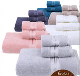 Egyptian Cotton Towel Set | Bath Towel & Face Towels
