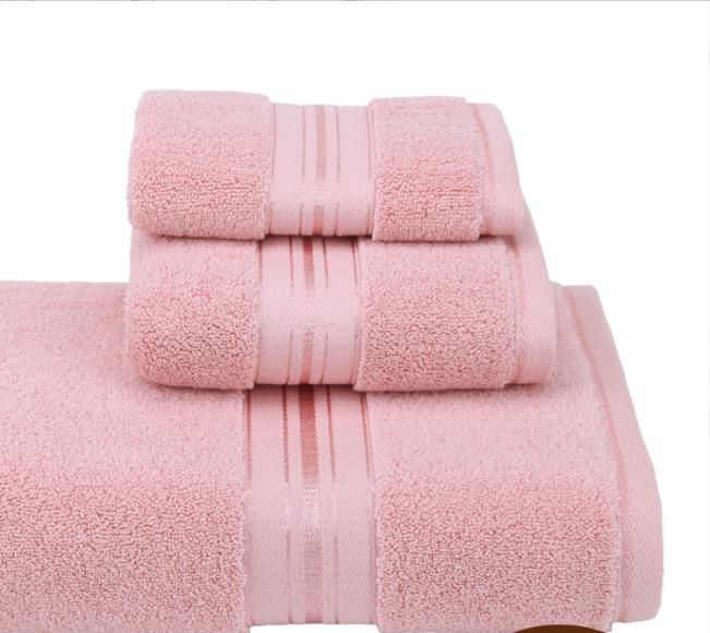 Egyptian Cotton Towel Set | Bath Towel & Face Towels