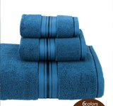 Egyptian Cotton Towel Set | Bath Towel & Face Towels