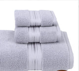 Egyptian Cotton Towel Set | Bath Towel & Face Towels