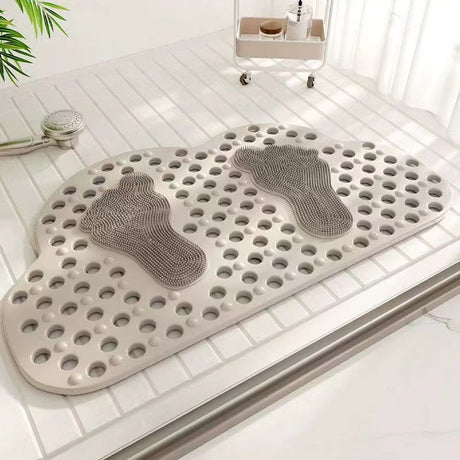 Furaha Finds high quality anti skid bathroom shower mat soft durable and water resistant for slip free bathroom safety