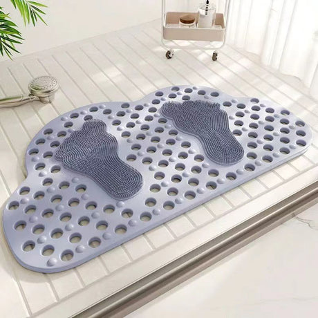 Furaha Finds high quality anti skid bathroom shower mat soft durable and water resistant for slip free bathroom safety