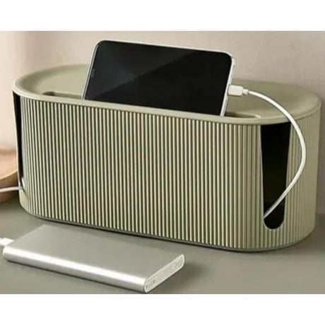 Cable Organizer Box Tidy & Safe Cord Management Solution