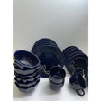 High Quality 24 Piece Ceramic Dinner Set Elegant Dining Essentials- Furaha Finds Kenya