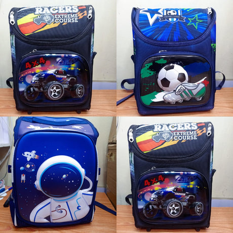 Cartoon Themed School Bags for Kids Fun & Durable