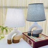 Crystal Luxury Table Lamp Ceramic Design, Stylish Shapes