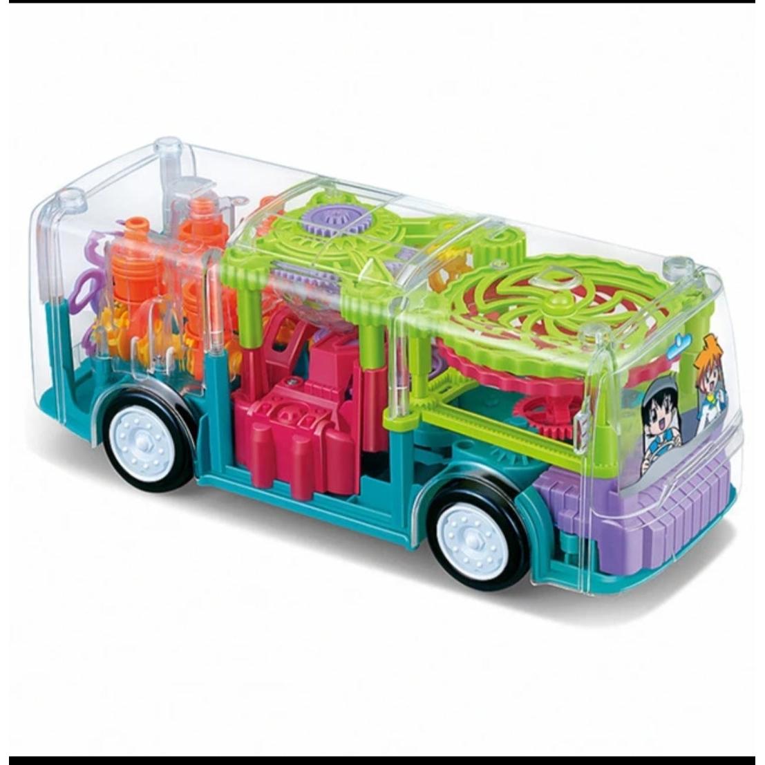 Gear Bus Toy Battery Operated with Lights & Music