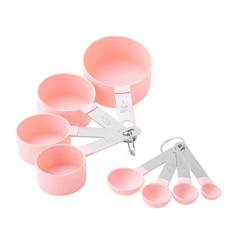 8 Piece Multipurpose Measuring Spoons & Cups Set Precise Kitchen Baking Tools- Furaha Finds Kenya