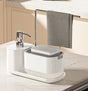 Furaha Finds Nordic Classy Soap Holder & Dispenser Elegant and functional 400ML liquid soap pump for modern bathrooms, kitchens, and commercial spaces.
