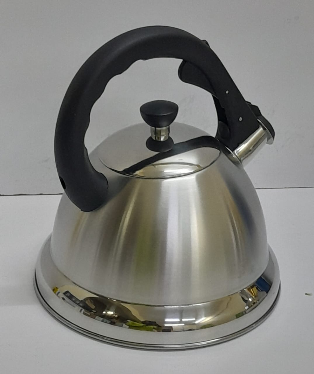 Stainless Steel & Marble Whistling Kettle 3.2L Capacity- Furaha Finds Kenya