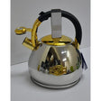Stainless Steel & Marble Whistling Kettle 3.2L Capacity