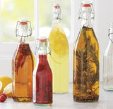 Swing Top Glass Bottles  500ml & 1000ml Leak Proof with Silicone Seal
