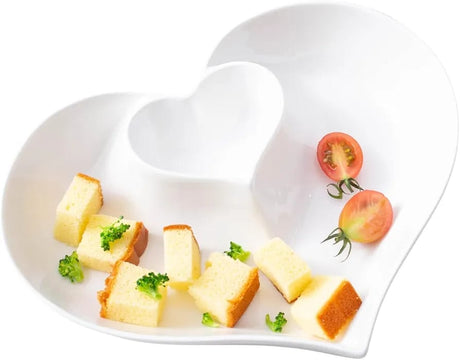 Heart Shaped Ceramic Platter- Furaha Finds Kenya