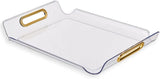 Stylish Acrylic Curved Edges Tray  Elegant & Durable Design