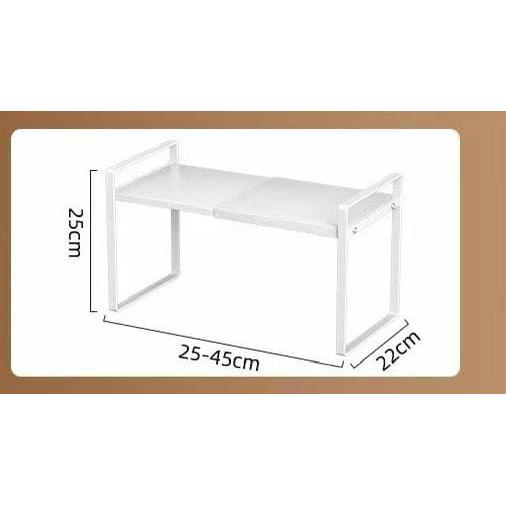Retractable Cabinet Storage Spice Under Shelf Rack Organizer- Furaha Finds Kenya