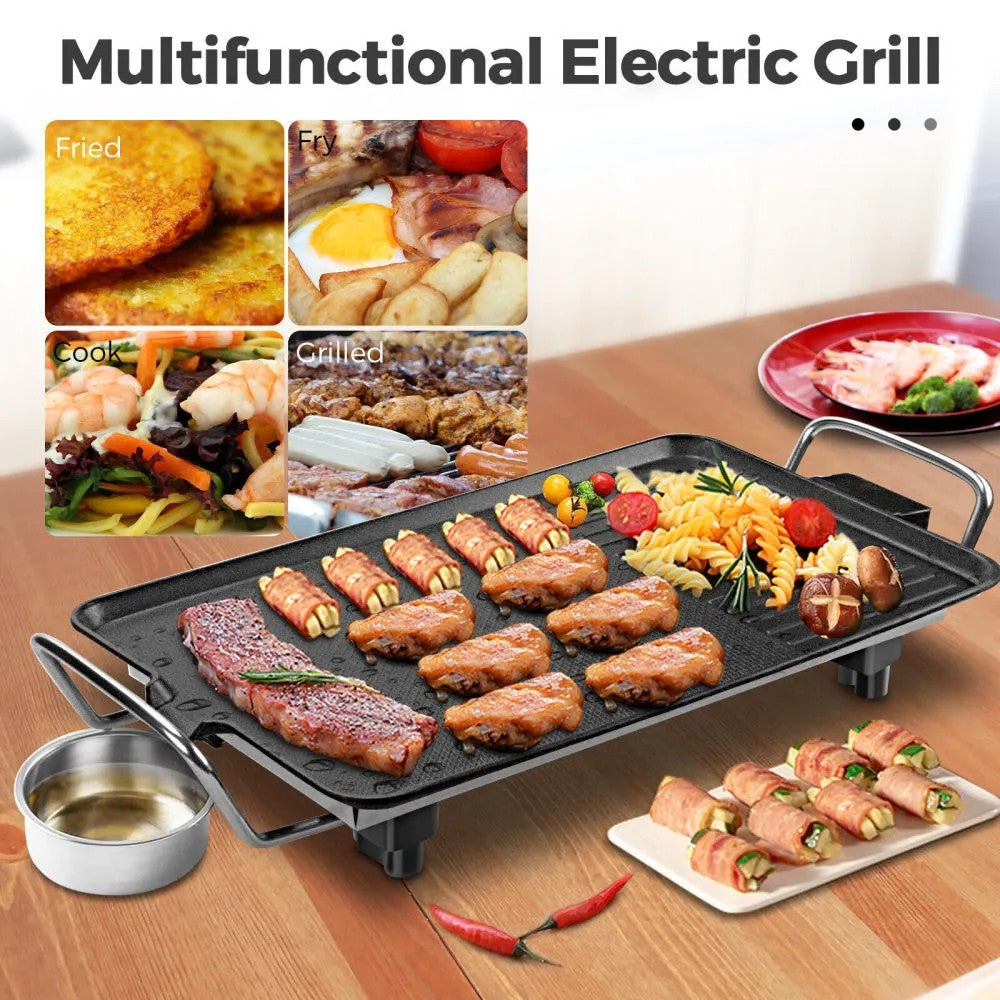 Electric BBQ Grill Pan | 68×28 cm- Furaha Finds Kenya