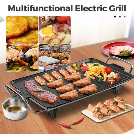 Electric BBQ Grill Pan | 68×28 cm- Furaha Finds Kenya
