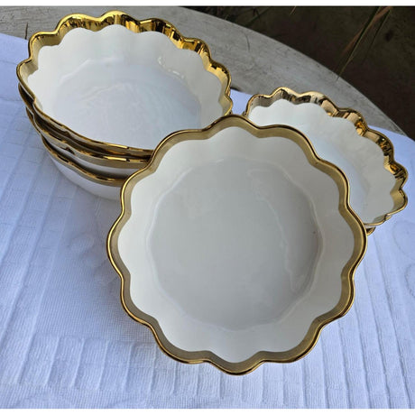 Classy Gold Salad Big Bowl- Furaha Finds Kenya