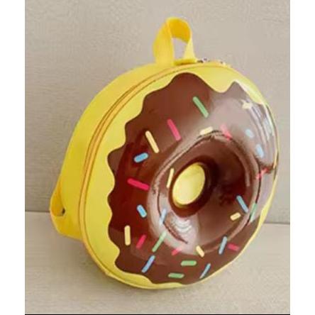 Donut Shaped Hard Shell Backpack for Preschoolers Perfect for Holidays & Weekends