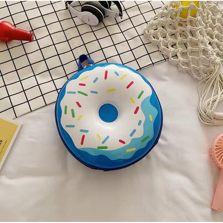 Donut Shaped Hard Shell Backpack for Preschoolers Perfect for Holidays & Weekends