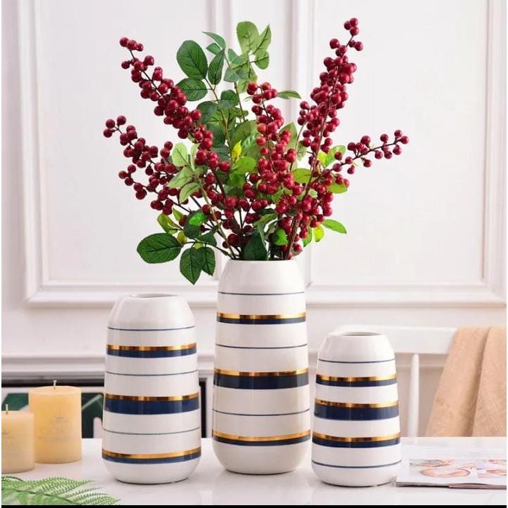 Unique Ceramic Flower Vases Big Size Elegant Home Decor