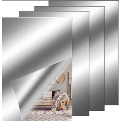 High Quality Acrylic DIY Sticker Mirror Modern Home Decor- Furaha Finds Kenya