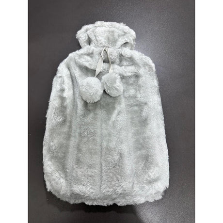 Hot Water Bottle with Fur Fleece Cover- Furaha Finds Kenya