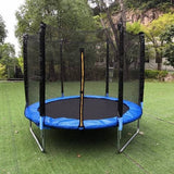 Heavy Duty Galvanized Steel 10 FT and 8 FT Trampoline with Safety Enclosure Net