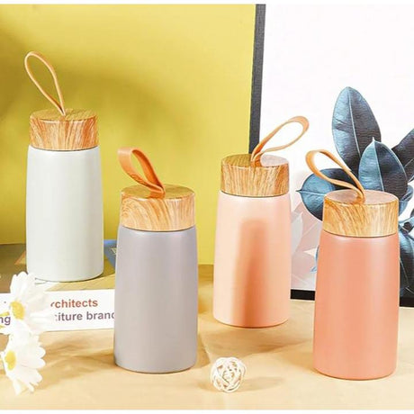 Flask Strap with Bamboo Lid Perfect for Babies & Everyone- Furaha Finds Kenya