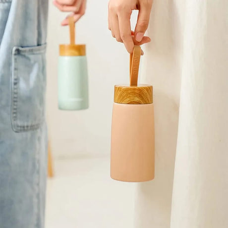 Flask Strap with Bamboo Lid Perfect for Babies & Everyone- Furaha Finds Kenya