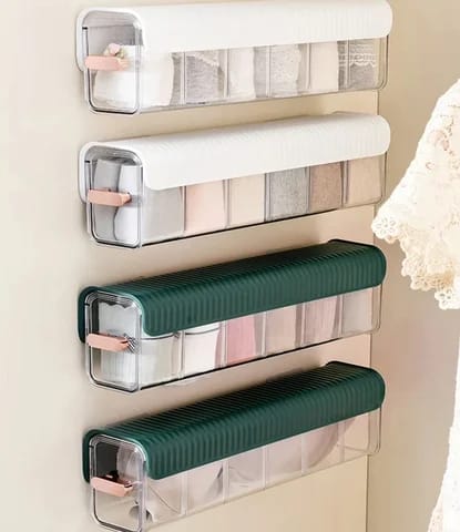 Furaha Finds Socks and Underwear Separator Storage Organizer.