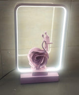 Rose Couple Table Top LED Lamp