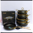 Donnor 11pcs Granite Cookware Set Premium 6 Layer Nonstick Coating