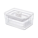 Furaha Finds acrylic transparent fridge organizer set 3pcs durable space saving and perfect for kitchen and pantry storage