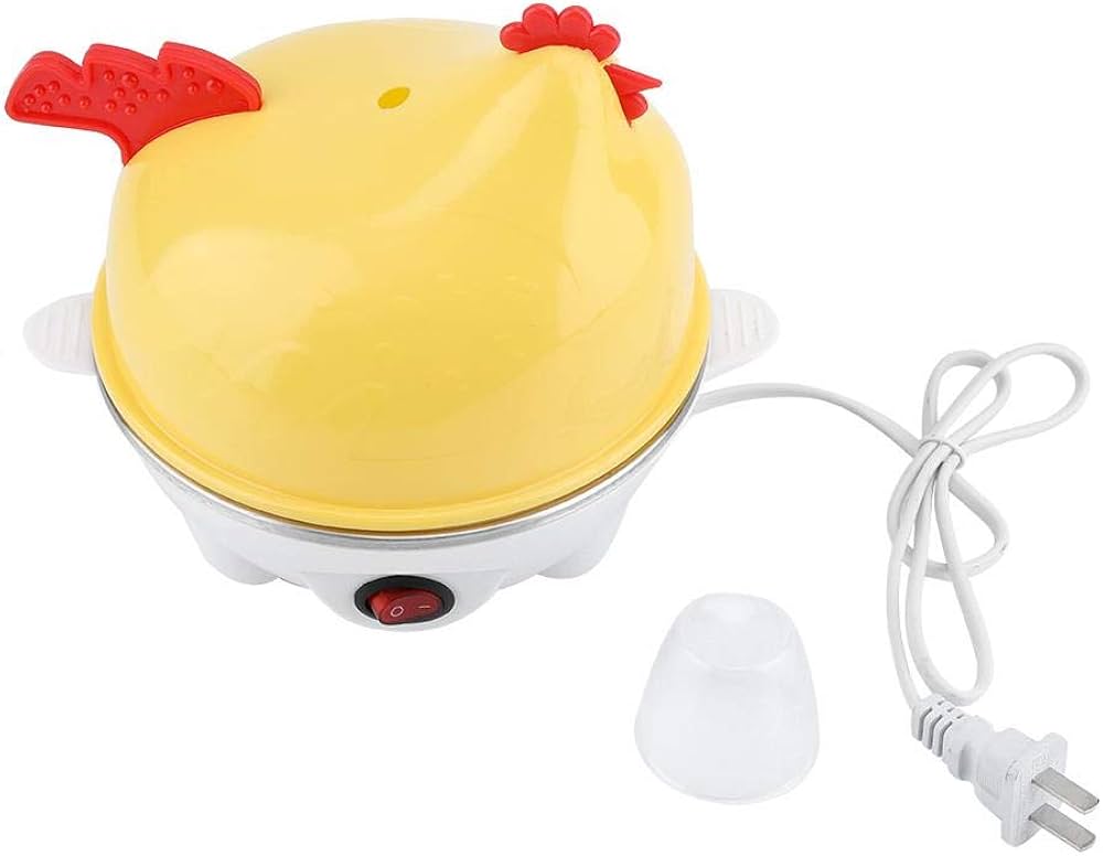 Furaha Finds electric 7pc egg poacher and egg boiler fast heating compact and easy to use for perfectly cooked eggs at home or office
